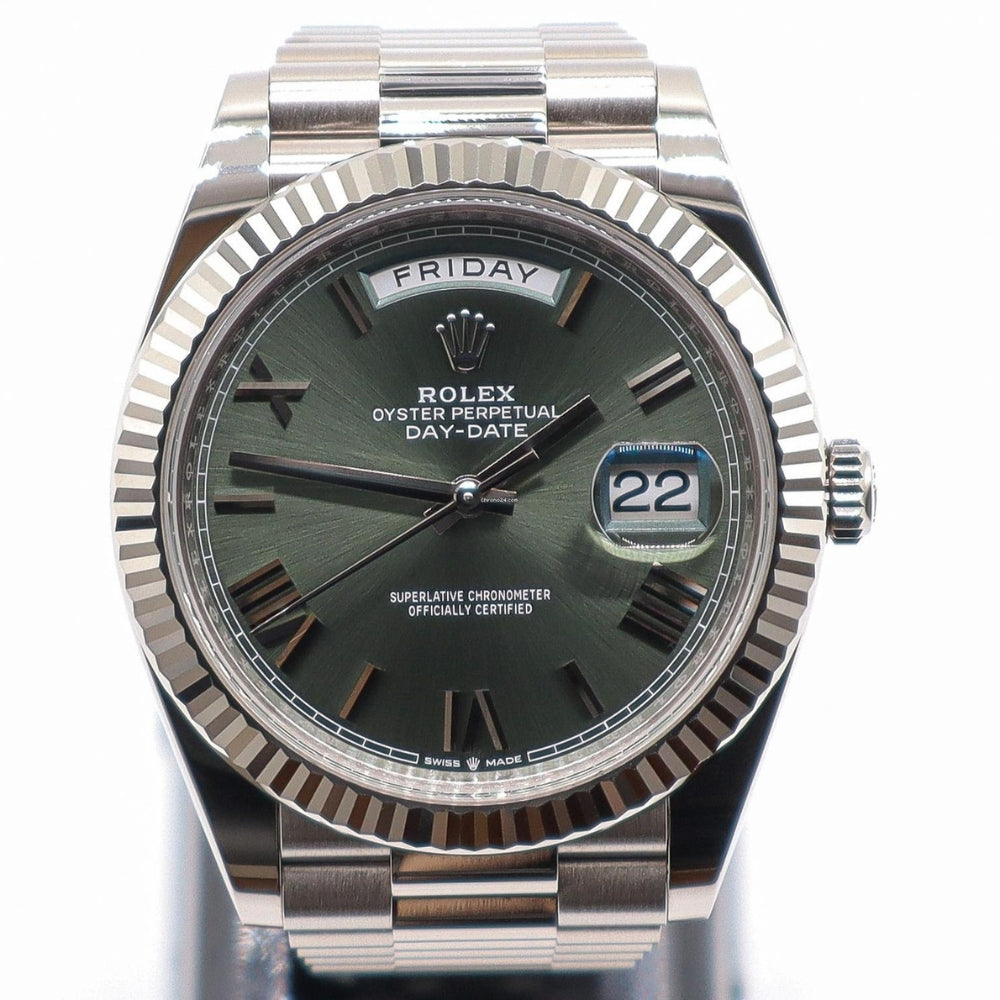 Rolex Day-Date 228239-0033 “Green Dial”