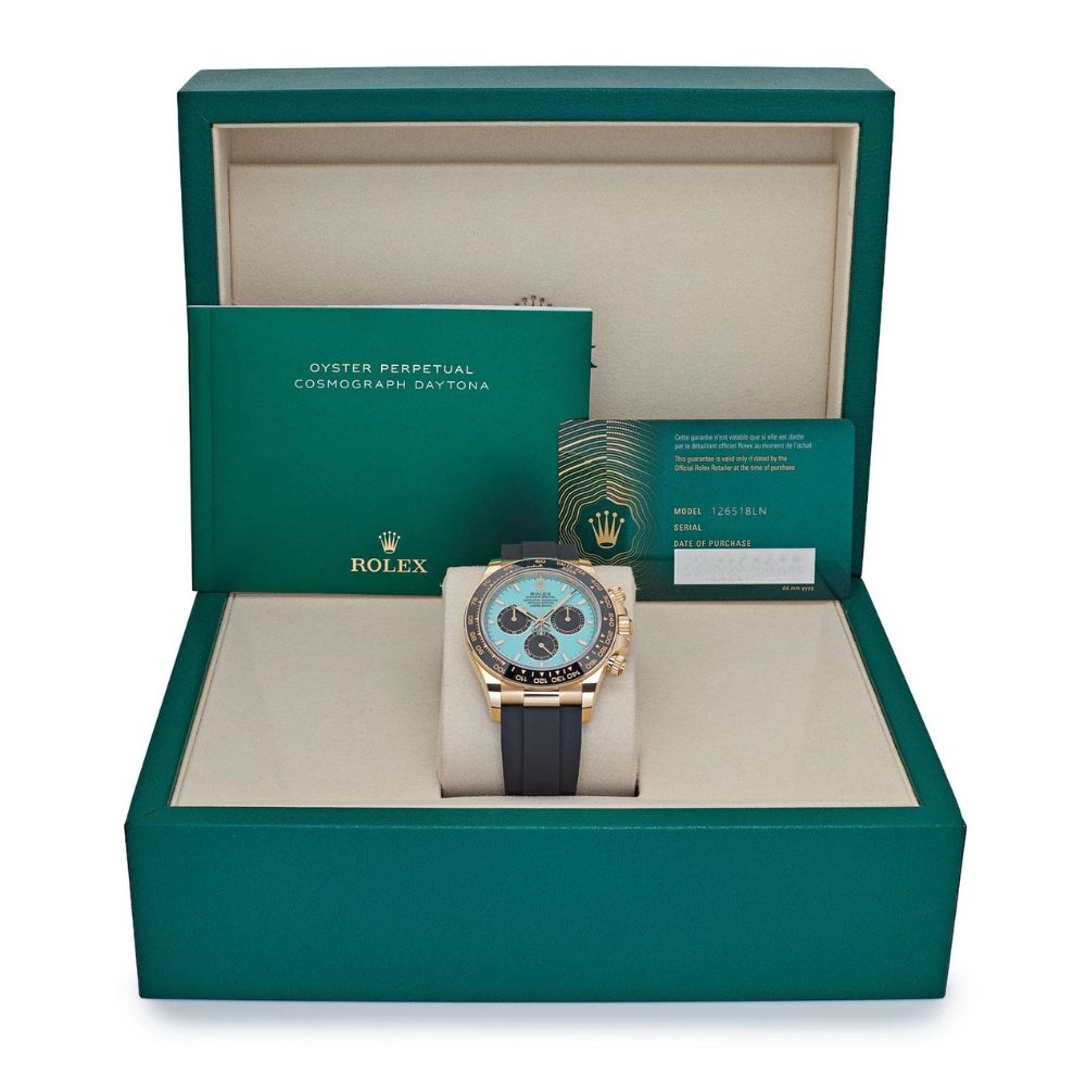 Rolex Daytona 126518LN “Turquoise Blue”
