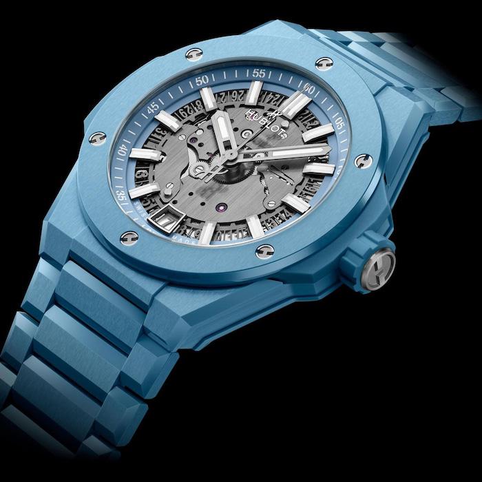 Hublot Big Bang UNICO Integrated Time Only Sky Blue Ceramic 42mm