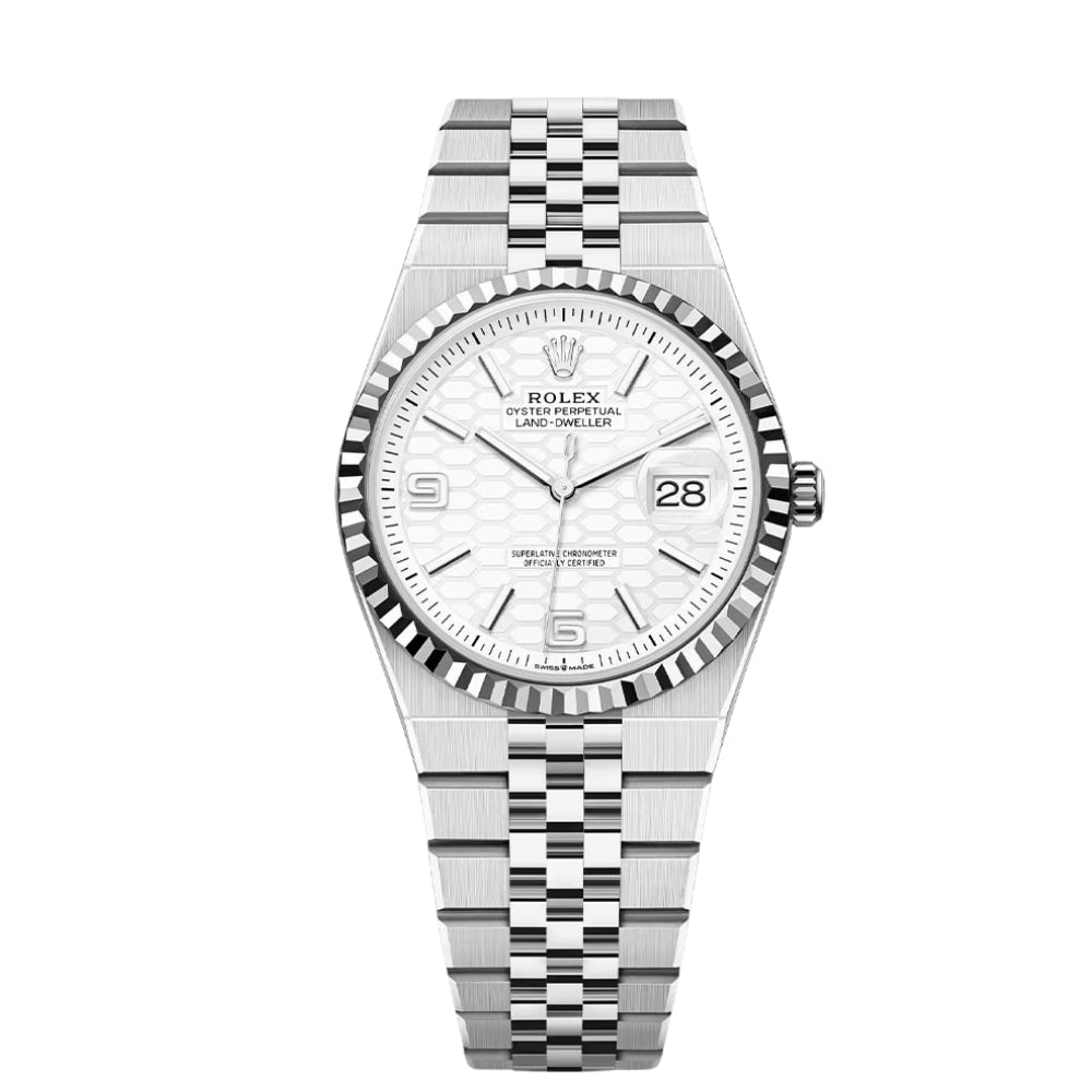 Rolex Land-Dweller 127334 "White Dial" 40mm